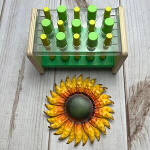 lovevery wooden‎ posting stand